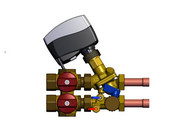 3D model PICV balancing valve